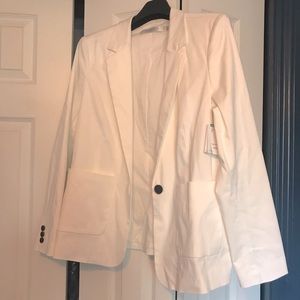 Brand new white blazer